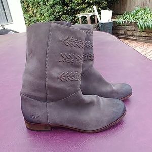 DISTRESSED UGG BOOTIES